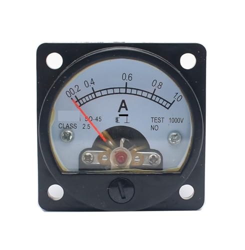 Ampèremètre analogique SO-45 5A testeur de courant continu DC