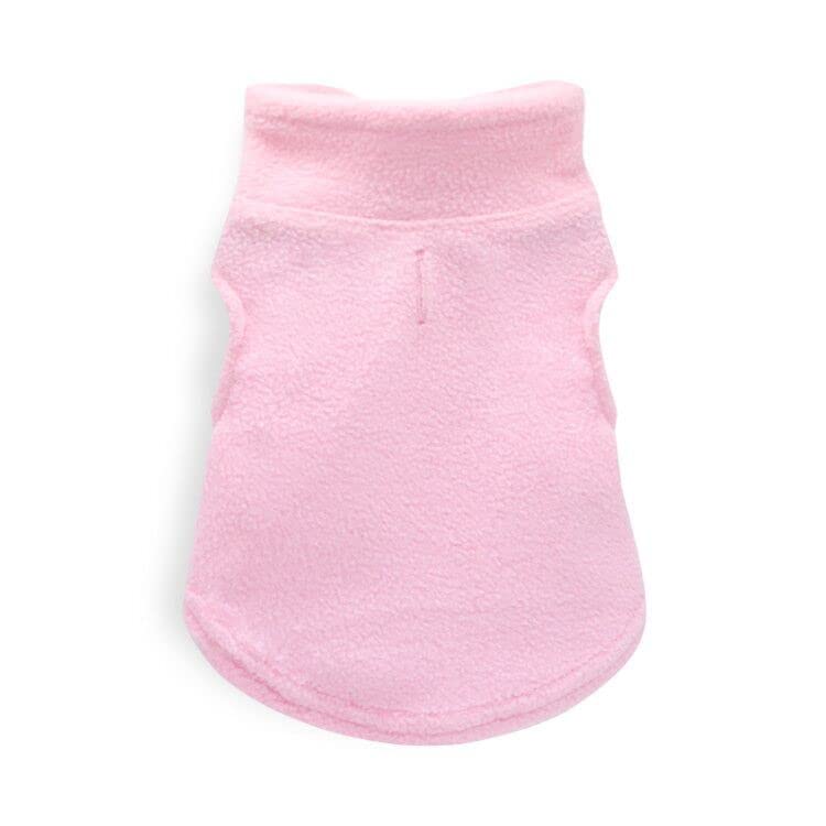 LtuzPet Dog Fleece Shirt Pet Warm Vest Cat Dog T-Shirt Sleeveless Puppy Cat Vest Clothes for Boys Girls — image 1