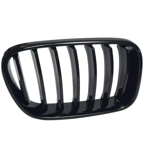 Parrilla delantera de riñón negra para BMW X3 F25 (2010-2013), rejilla de radiador de 1 listón 4