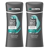 DOVE MEN + CARE Antiperspirant hydrating, water-based deodorant Juniper Woods with our best non-irritant formula 2.6 oz 2 Count