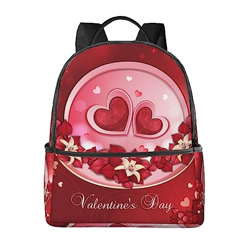 Sac à dos imprimé Happy Valentine ordinateur portable : fini le manque de place