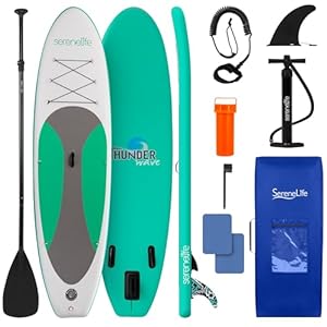 SereneLife Thunder Wave Aufblasbares SUP Board