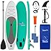 SereneLife Premium Inflatable Stand Up Paddle Board (6 Inches Thick)