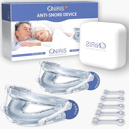 ONIRIS + Anti-Snoring Mouthpiece – #1 Mandibular Advancement...