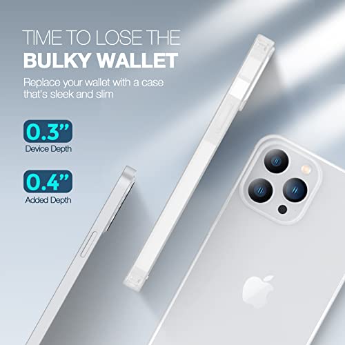 Oribox Custodia Compatibile Con Iphone 11 Pro, Custodia Opaca Traslucida Con Infrangibile, Antigraffio, Trasparente Opaco - 6