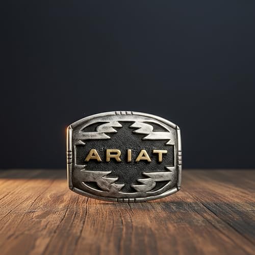 Hebilla de cinturón ARIAT azteca rectangular el regalo perfecto para hombres 3