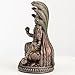 Veronese Design 3 3/4 Inch Shesha Vishnu Cold Cast Resin Bronze Finish Hindu God Idol Sculpture