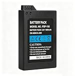 Rechargeable Battery 1800mAh Lithium Ion Battery for Sony PSP 1000(1001, 1002, 1003, 1004, 1005, 1006, 1007, 1008, 1010), PSP Fat, PSP-110