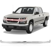 CarPartsDepot Front Grille Grill Trim Chrome Center Bar Compatible With 2004-2012 Chevy Colorado Chrome, Center Bar