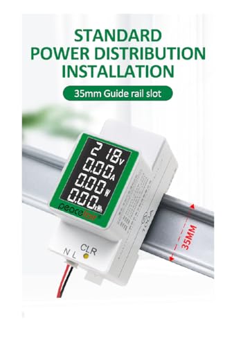 Image of Style.cove Peacefair PZEM-008(HOT) AC Din Rail Meter