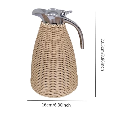Bocal vide picheur isolé pour boisson à eau et carafe thermique café - 7