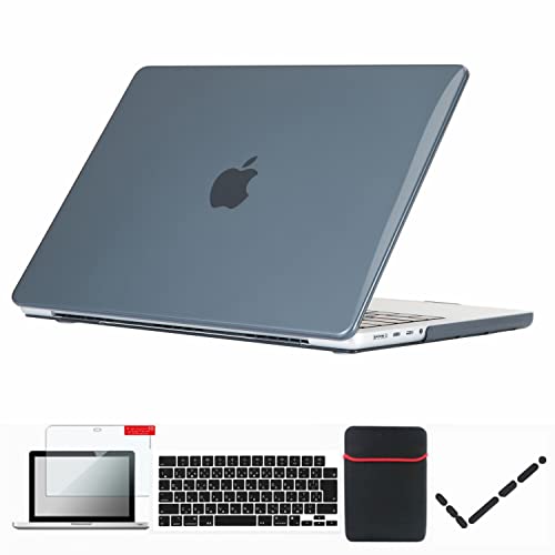 Se7enline と互換性のある MacBook Pro 14インチ ハードケース’、2021年 新型 日本語キーボードカバー(JIS配列)対応モデル:[MacBook Pro 14 インチA2442、A2779、A2918、A2992、A3113、A3