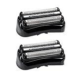 21B Replacement Electric Shaver Head, Compatible for Braun， Series 3 Electric Shavers 301S,310S,320S,330S,340S,360S,3010S,3020S,3030S,3040(21B-2pc)
