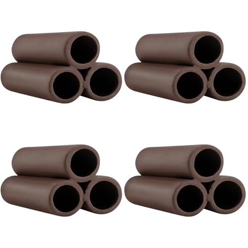 BAIFULAI Lot de 4 cachettes en céramique pour aquarium, accessoire de réservoir de poissons, décoration d'aquarium, grotte pour crevettes, poissons,...