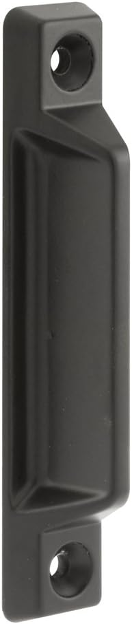 Prime-Line F 2631 Deluxe Sash Lift, Diecast, Black, 3-5/16 In. Hole Centers (2 Pack)