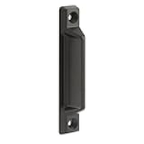 Prime-Line F 2631 Deluxe Sash Lift, Diecast, Black, 3-5/16 In. Hole Centers (2 Pack)