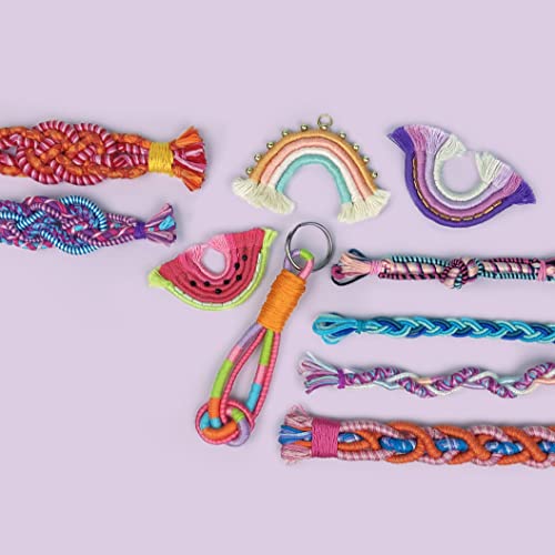 Loopdedoo Friendship Bracelet Maker | Design Unique Bracelets & Share With Your Friends | Includes 18 Colours Of Threads | For Ages 8+ - Image 4