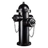 Z&X Dog Hydrant Puppy Training Pee Post Statue - Vintage Fire Hydrant Model - for Home, Bar Decorati