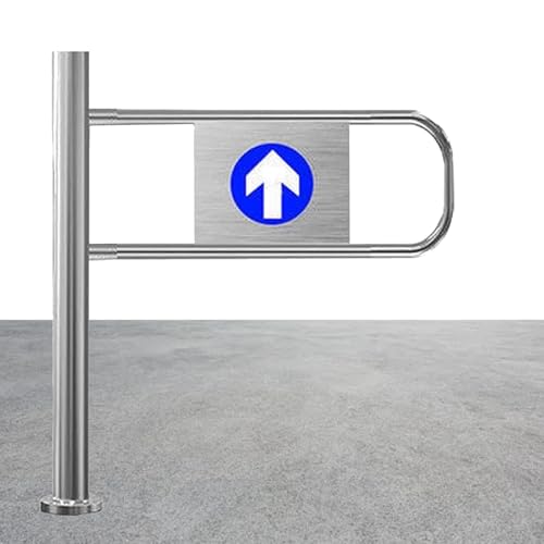 Portes battantes automatiques 90x100 cm pour entrepôt et passage piétonnier gauche - 2