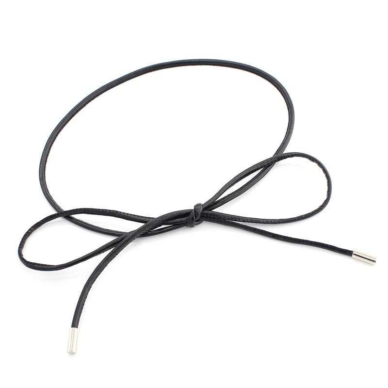 Waist Waist Chain Thin Belt Decorative Straps with Dress Knotted Waist Rope4