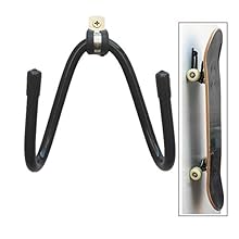 No Board IncludedAdjustable and Pliable- The distance between the two branches is adjustable. You can expand it or grip it to fit your skateboard. If you want to purchase other racks which are not pliable and adjustable , Please check our store. We a...