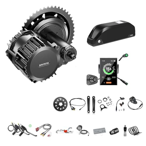 BAFANG 1000W Mid Drive Motor, 48V/52V Electric Bike Motor, High Torque Powerful Conversion Motor for Mountain Bike, Fat Bike, Cargo Bike (BB 68-73mm/100mm/120mm)