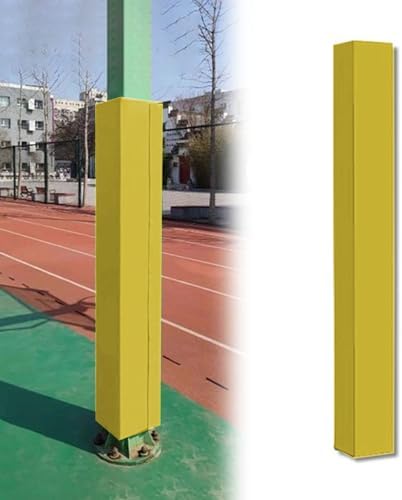 Square Column Pads for Gym & Garage - Protective Basketball Pole Padding, Customizable Safety Gear for Athletes, Durable Foam Cushioning for Enhanced Impact Protection