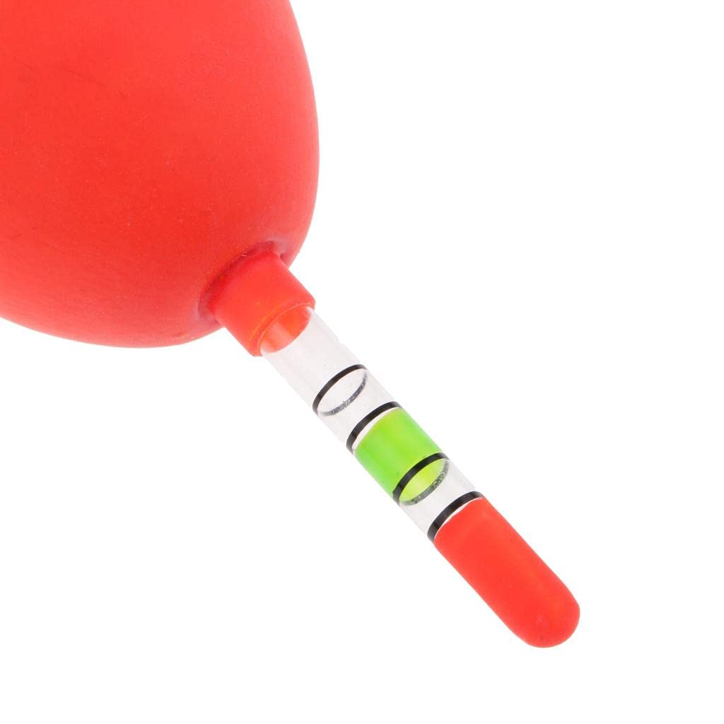 10 Set 2 Stück Leuchtende Angelpose Vertikale Felsangelboje Kunststoff Bobber 50 g
