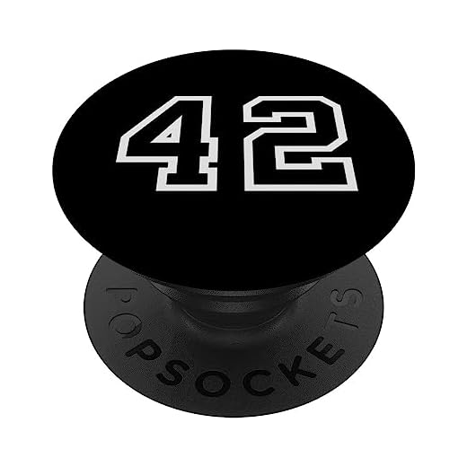42 - The ultimate answer, what the question? 42 cumpleaños PopSockets PopGrip Intercambiable