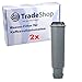 Trade-Shop - 2 filtri dell'acqua per macchina da caffè Krups EA8161 EA816170 EA826e EA826e10 EA8105 EA810570 EA8108 EA810870