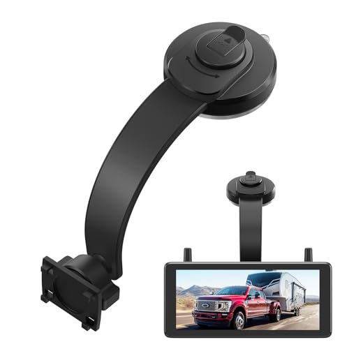 AUTOVOX Bendable Suction Cup Mount for Backup Camera, Flexible View