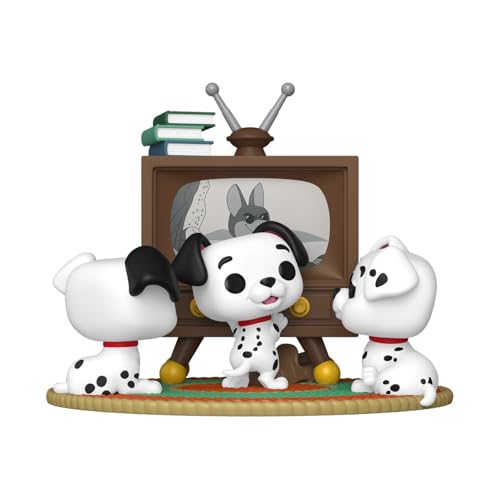 Les 101 Dalmatiens Figuines POP! Rolly Patch & Lucky avec TV 9 cm - vue 3