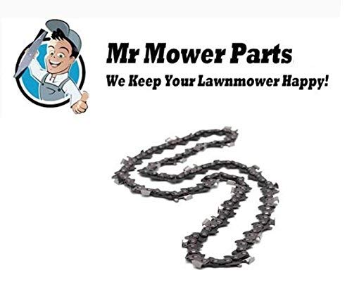 Mr Mower Parts Cadena de Sierra semicincel de 12 Pulgadas para Oregon # S45 91PX045G 3/8 de Perfil bajo Calibre .050 45 eslabones de transmisión