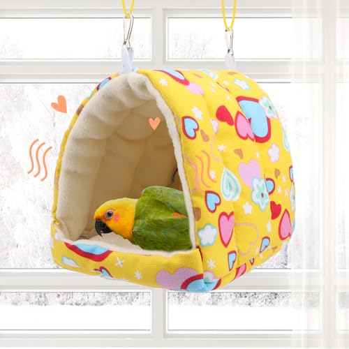 Hamac pour oiseaux de luxe nichoir d'hiver en peluche premium