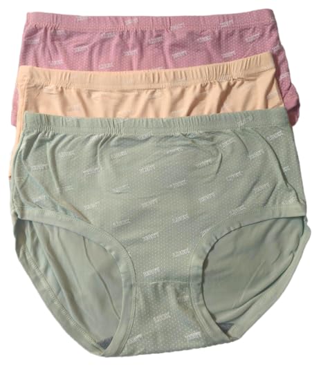 Ultra Soft Women’s Hipster Panties Pack of 3– Stretchable Mid-Rise Comfortable Everyday Underwear | Breathable Innerwear | Baby Pink, Peach Mauve & Pistachio Green-image-7