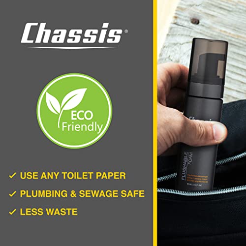 Chassis Flushable Foam, All-New Moisturizing Toilet Paper Spray, Wet-Wipe Alternative For Enhanced Cleansing #TOP3