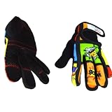  Kiddimoto generc Gants de Cyclisme pour Enfants - pour vélo, draisienne, Scooter et Skateboard (Gants pour garçons)  Disponible en différentes Tailles et Designs (M)