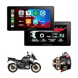 Kraft 5.5 Système Intelligent pour Motos BMW, Écran 5,5 Pouces, CarPlay/Android Auto, Navi...