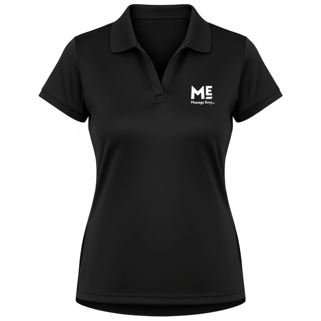 Massage Envy Womens Short Sleeve Polo Shirt