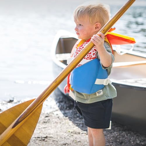 Image of Stohlquist Infant Life Jacket, US Coast Guard Approved, Type II Life Vest (20-30 lbs) for Babies and Toddlers, Support Collar with Grab Handle, PFD for Pools, Lakes and Boating