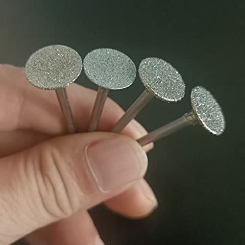Forets de meulage diamant durables pour outils rotatifs, gravure sur verre nette - 4