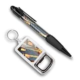 Beau et confortable stylo avec une image et élégant décapsuleur en acrylique porte-clés pour les clés – Mixeur analogique paramétrique égaliseur #16430