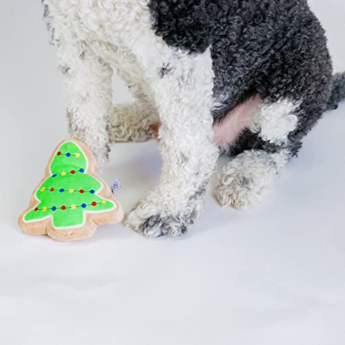 Midlee Christmas Sugar Cookie Plush Dog Toy (Christmas Tree, Large) #TOP5