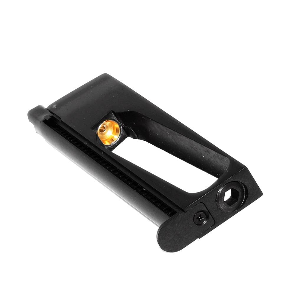 Airsoft Softair Ersatzteile WE (WE-TECH) 2pcs 16rd Co2 Magazin für EMG SAI RED/AW NE Serie/WE Single Stack 1911 GBB Pistole Schwarz