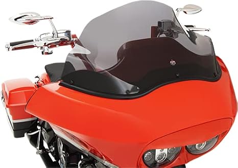 RPM Klock Werks 8.5 Tint Flare Batwing Windshield Compatible with Harley FLHT FLHX 96-13