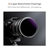 K&F Concept 77mm ND1000000 Ultra Dark ND Camera Lens Filter 20-Stops Fixed Neutral Density Filter with 28 Multi-Layer Coatings Waterproof & Scratch Resistant (Nano-X Series) #3