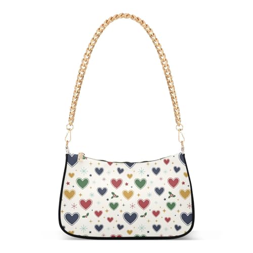 Sacs à main matelassés tendance crème motif flocons neige femme
