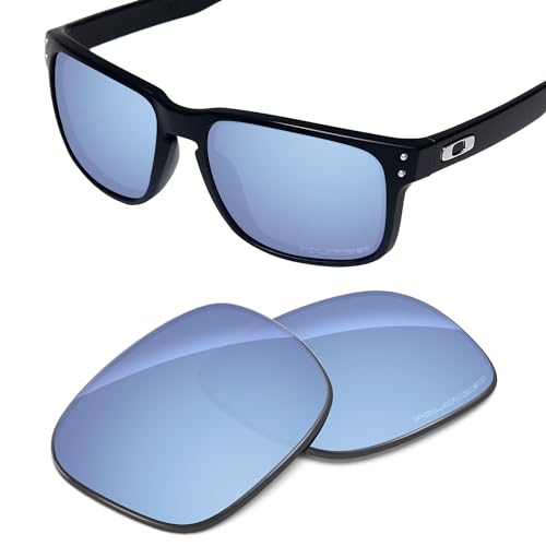 Image of Replacement Lenses Compatible with Oakley Holbrook OO9102, Polarized, UV Protection, Anti-Scratch