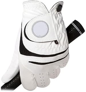 Golf Gloves Golf Gloves Men's Golf Gloves Golf Glove Comfortable Breathable Wear Resistant Golf Gloves Golf Glove (Color : White, Size : 26 right hand wear)