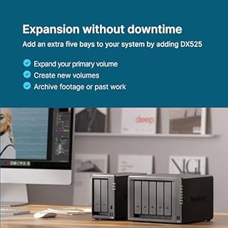 Synology Kit NAS DS725+ à 2 Baies, processeur Ryzen, mémoire 4 Go, utilisateurs Standard 2,5 GbE-NIC, revendeur Domestique autorisé, Field Lake, Support téléphonique, DiskStation